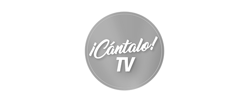 Logo de ¡Cántalo! TV en fondo transparente, patrocinador de Miss Nova Fémina Miami 2025.