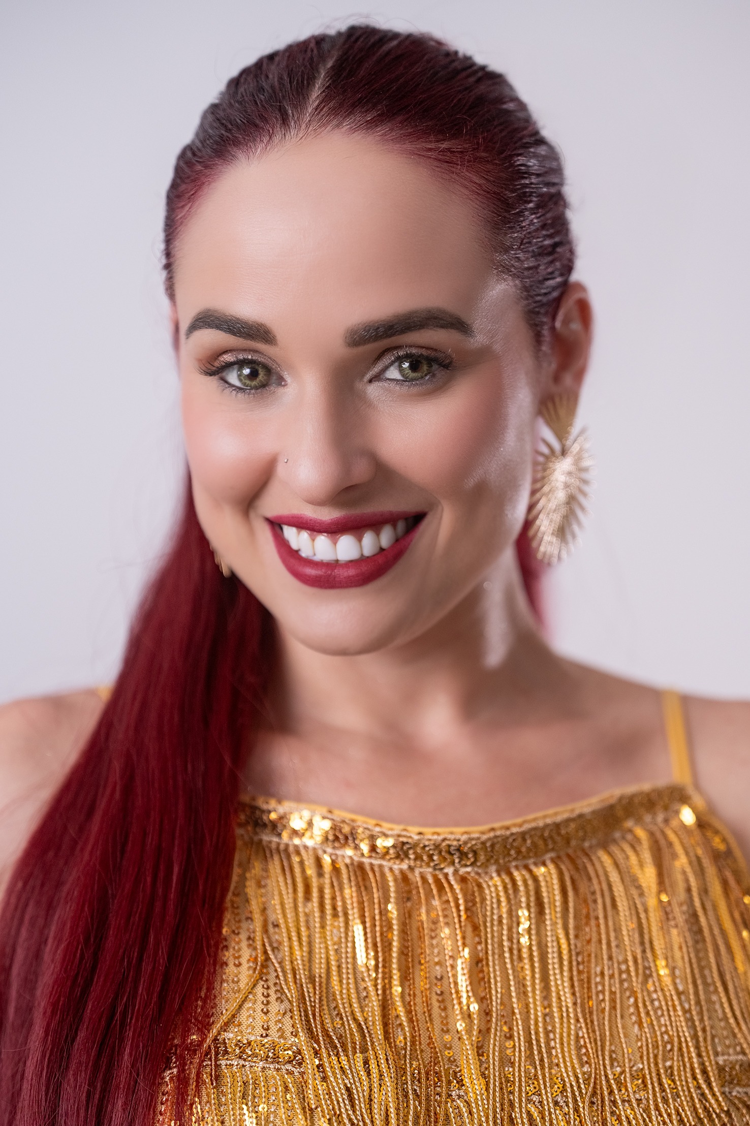 Barbara M Bazán Santiago Miss Nova Femina contestant number 83 official photo