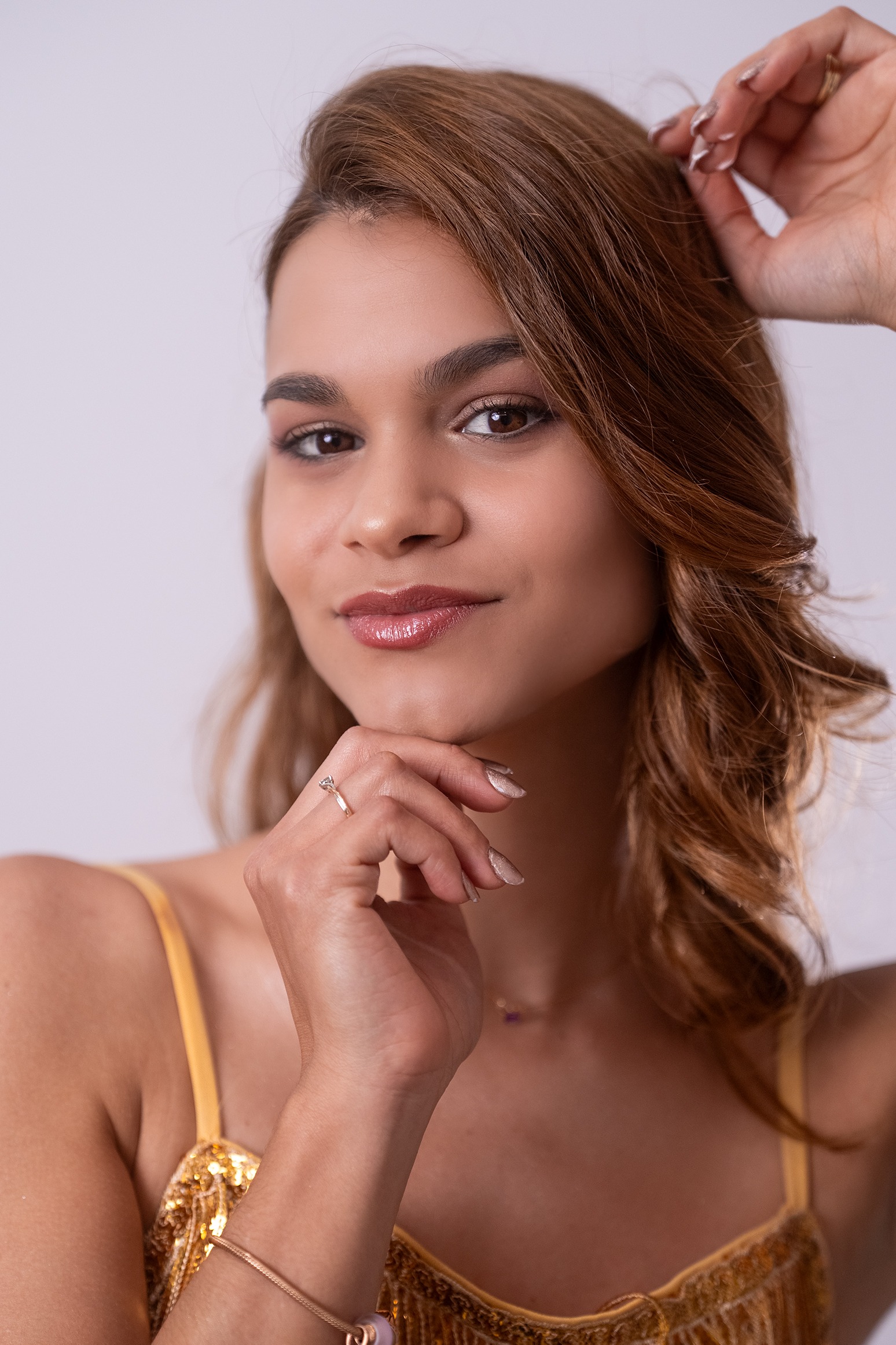Shayla Violeta Ross Sanchez Miss Nova Femina contestant number 96 official portrait